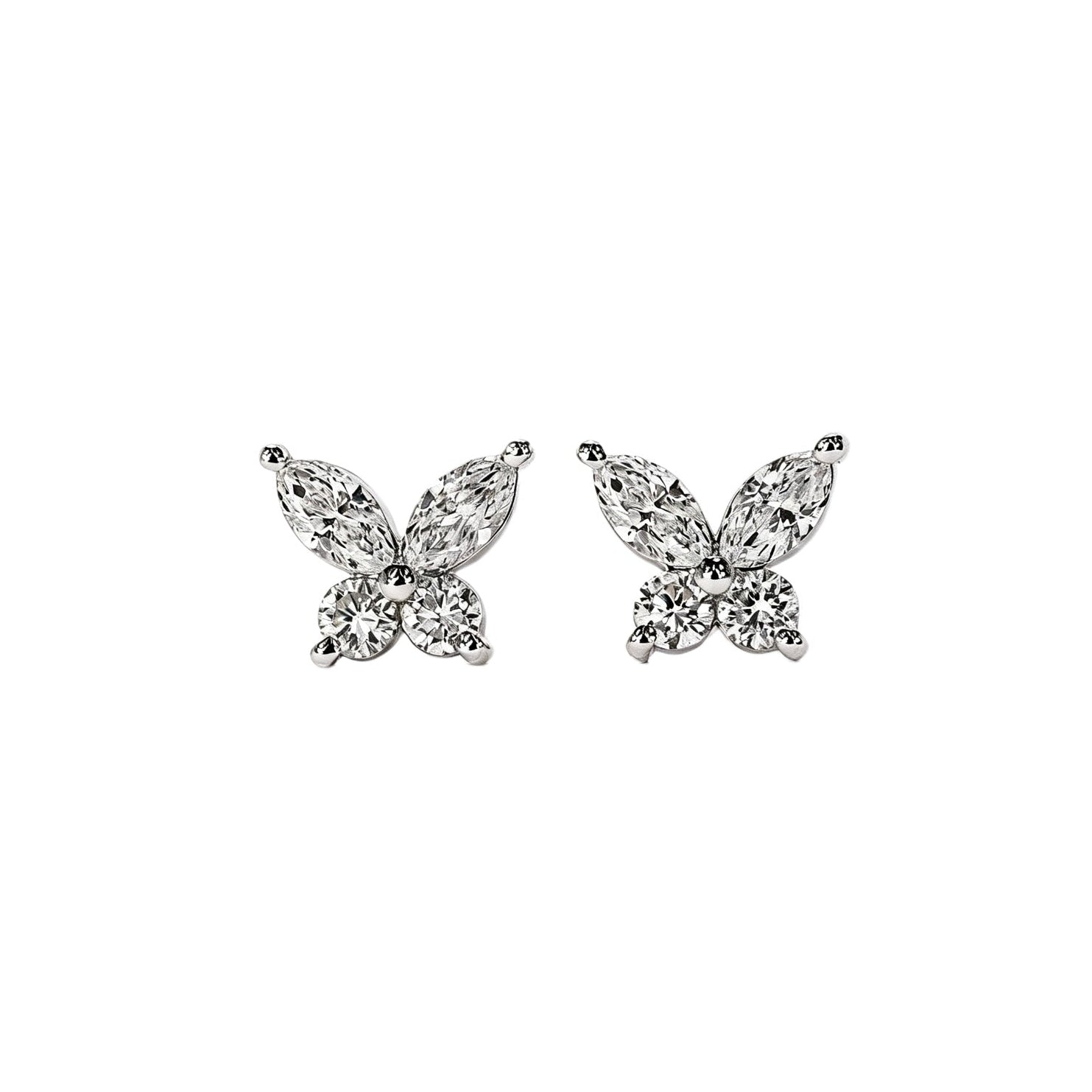 Butterfly Diamond Earrings