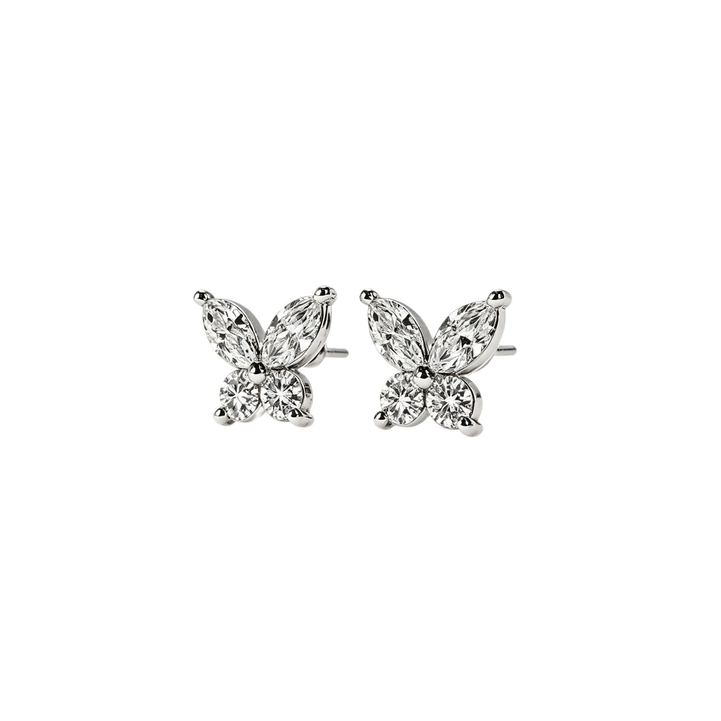 Butterfly Diamond Earrings
