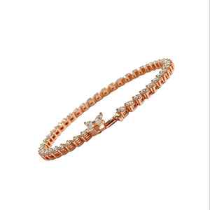 Butterfly Eternity Tennis Bracelet