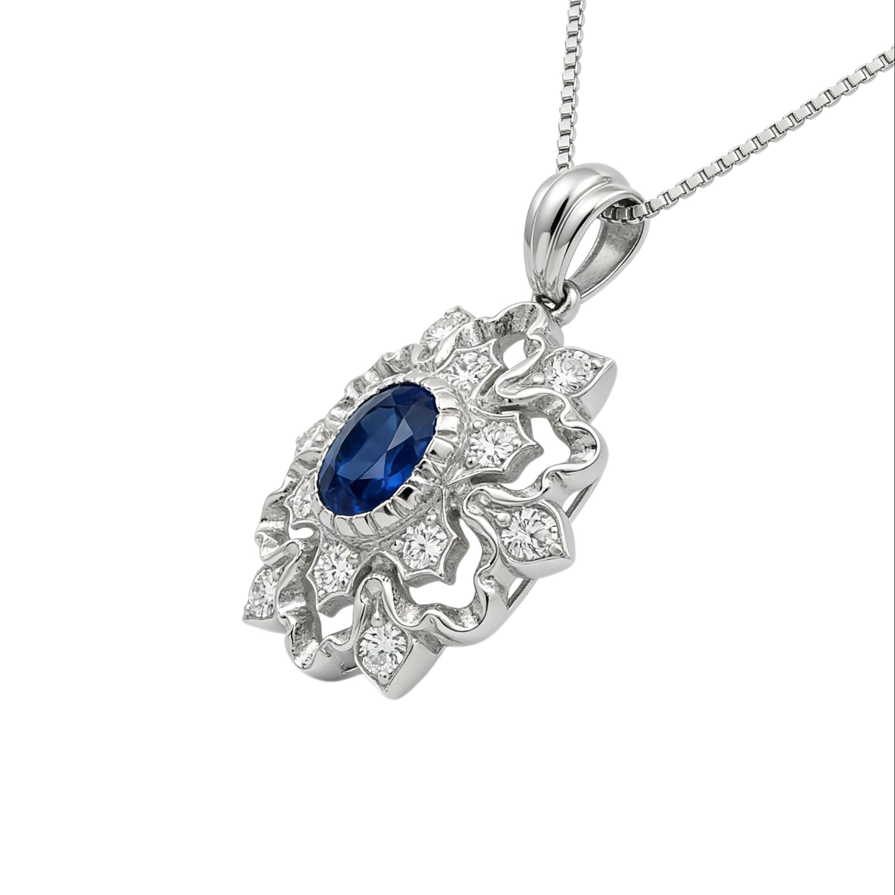 Maglia Sapphire Necklace