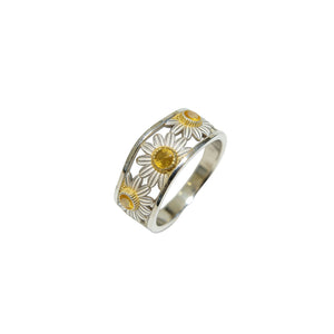 Blossoms Marguerite Soleil Ring