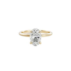 Oval Solitaire Lab-Grown Diamond Ring