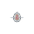 Pink Bloom Halo Ring